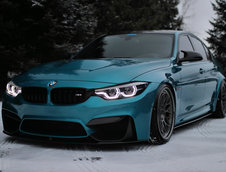 BMW M3 in nuanta Atlantis Blue