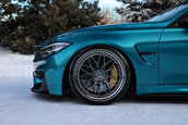 BMW M3 in nuanta Atlantis Blue