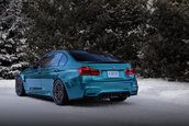 BMW M3 in nuanta Atlantis Blue