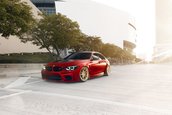 BMW M3 in nuanta Satin Red