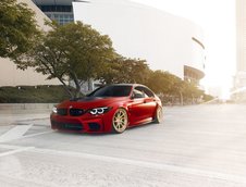 BMW M3 in nuanta Satin Red