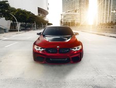 BMW M3 in nuanta Satin Red