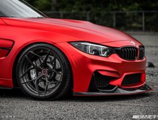 BMW M3 in nuanta Satin Red