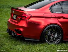 BMW M3 in nuanta Satin Red