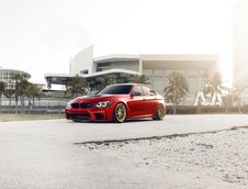 BMW M3 in nuanta Satin Red