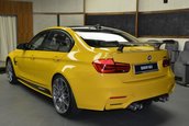 BMW M3 in nuanta Speed Yellow