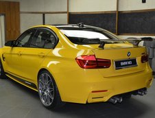 BMW M3 in nuanta Speed Yellow