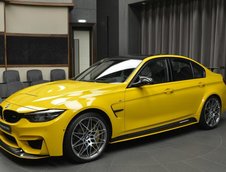 BMW M3 in nuanta Speed Yellow