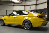 BMW M3 in nuanta Speed Yellow