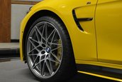 BMW M3 in nuanta Speed Yellow