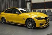 BMW M3 in nuanta Speed Yellow