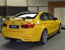 BMW M3 in nuanta Speed Yellow