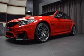 BMW M3 in rosu Ferrari