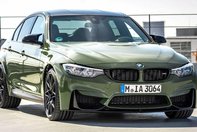 BMW M3 in Urban Green