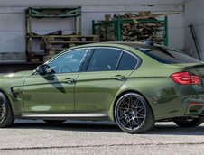 BMW M3 in Urban Green