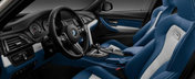Extravagant sau exagerat? M3 cu interior gri si albastru de la BMW Individual