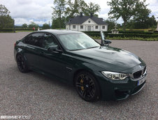 BMW M3 Sedan in British Racing Green