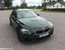 BMW M3 Sedan in British Racing Green