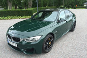 BMW M3 Sedan in British Racing Green