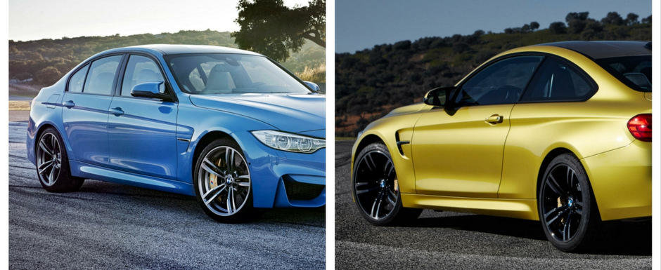BMW M3 Sedan vs BMW M4 Coupe: Care-i favoritul tau?