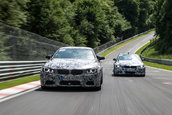 BMW M3 si BMW M4 la Nurburgring