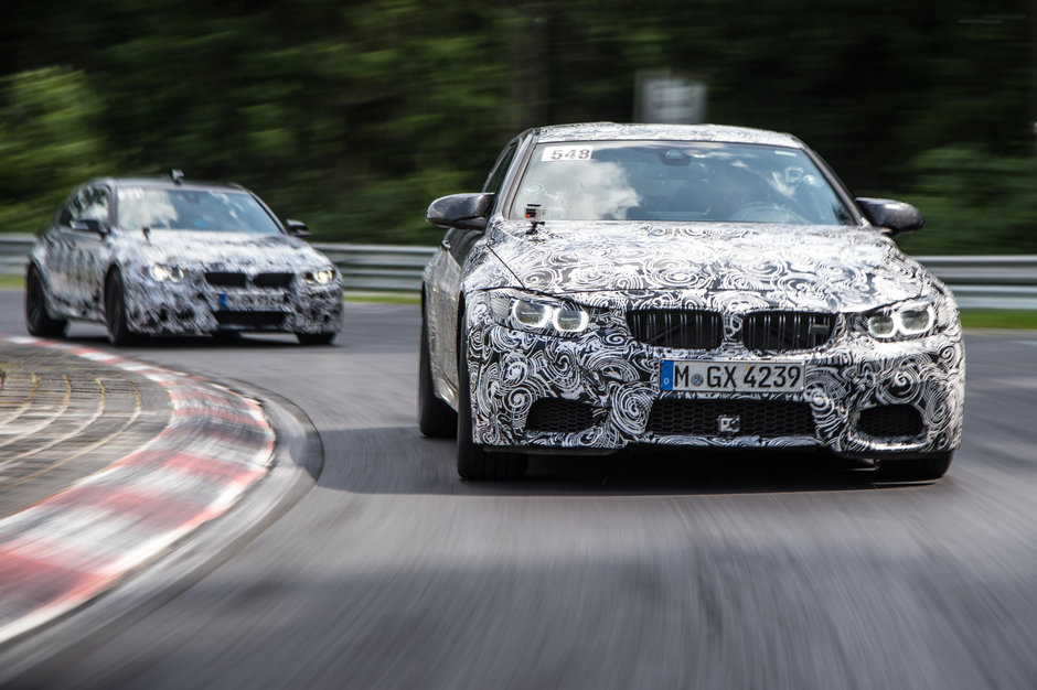 BMW M3 si BMW M4 la Nurburgring