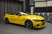 BMW M4 Convertible in nuanta Speed Yellow