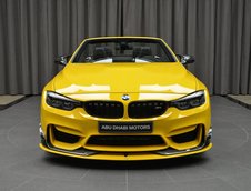 BMW M4 Convertible in nuanta Speed Yellow