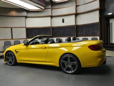 BMW M4 Convertible in nuanta Speed Yellow