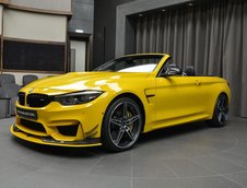 BMW M4 Convertible in nuanta Speed Yellow