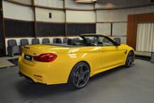 BMW M4 Convertible in nuanta Speed Yellow