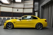 BMW M4 Convertible in nuanta Speed Yellow