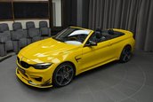 BMW M4 Convertible in nuanta Speed Yellow