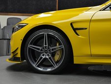 BMW M4 Convertible in nuanta Speed Yellow