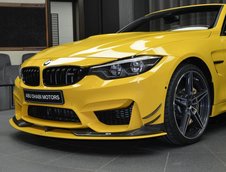 BMW M4 Convertible in nuanta Speed Yellow