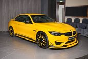 BMW M4 Convertible in Speed Yellow