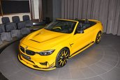 BMW M4 Convertible in Speed Yellow