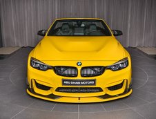 BMW M4 Convertible in Speed Yellow
