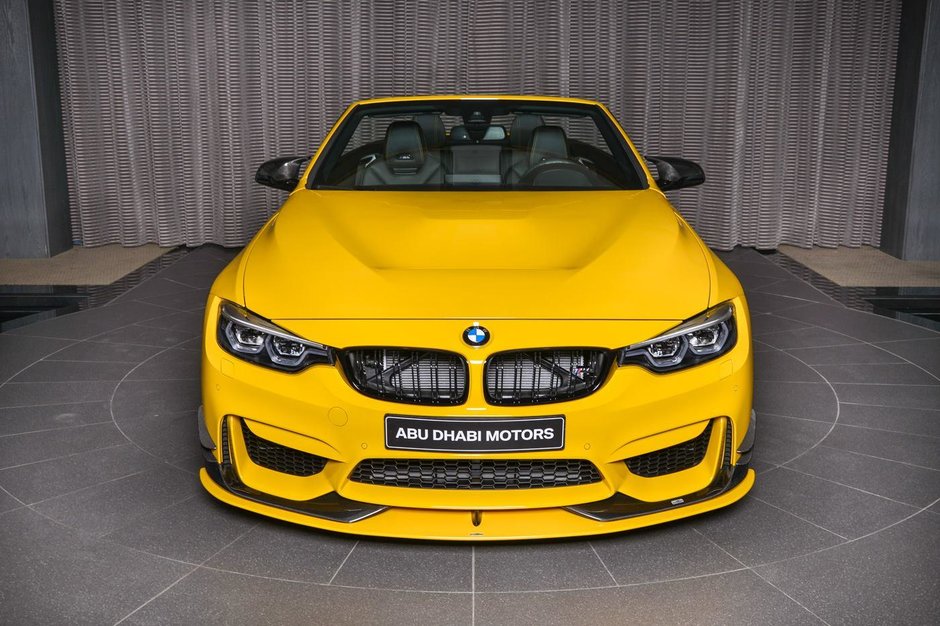 BMW M4 Convertible in Speed Yellow