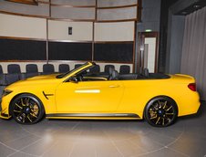 BMW M4 Convertible in Speed Yellow