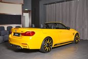 BMW M4 Convertible in Speed Yellow