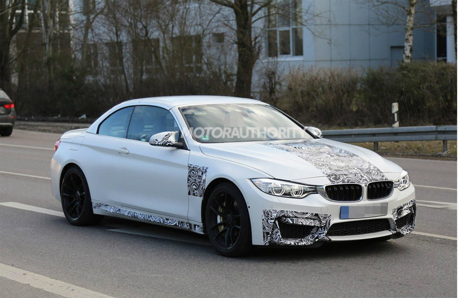 BMW M4 Convertible - Noi Poze Spion