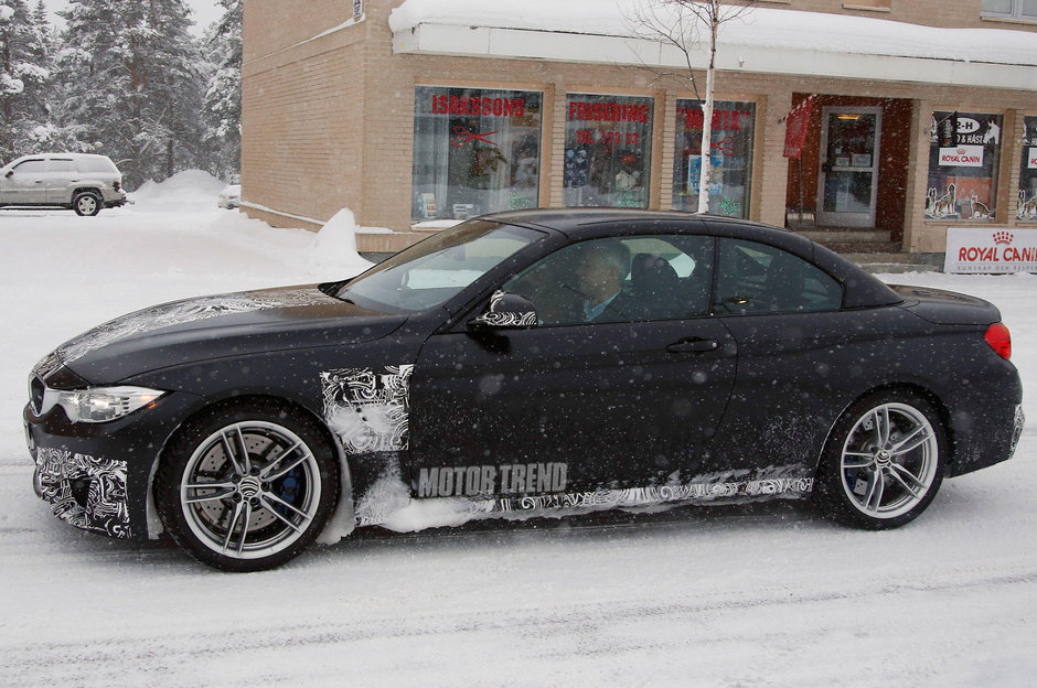 BMW M4 Convertible - Poze Spion