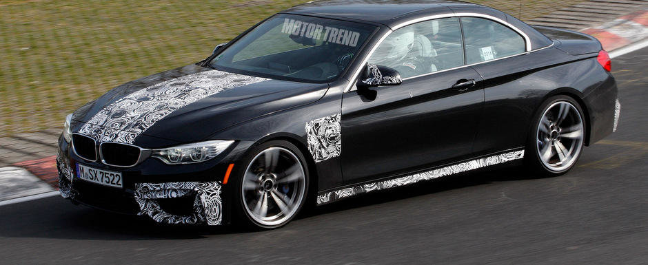 BMW M4 Convertible revine la Nurburgring pentru un ultim set de teste