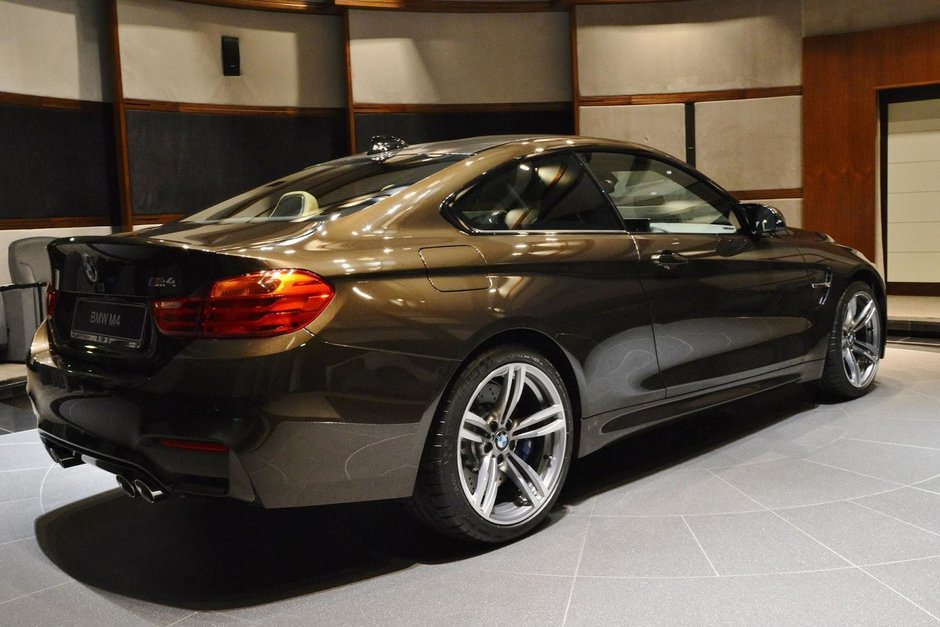 BMW M4 Coupe in Pyrite Brown