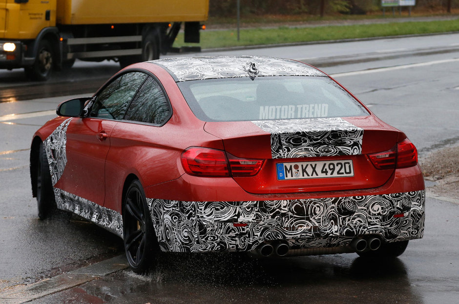 BMW M4 Coupe in Sakhir Orange