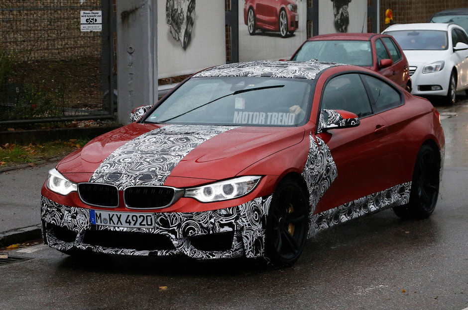 BMW M4 Coupe in Sakhir Orange