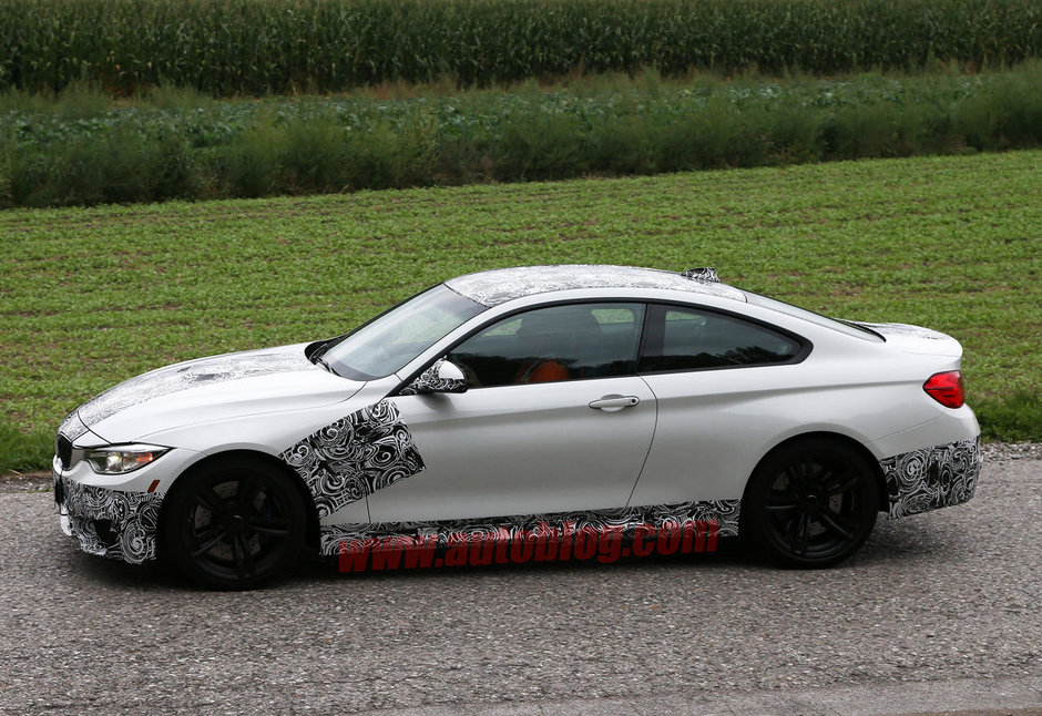 BMW M4 Coupe - Noi Poze Spion