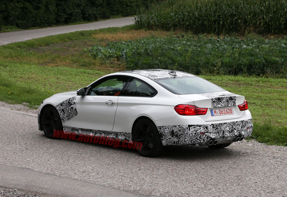 BMW M4 Coupe - Noi Poze Spion
