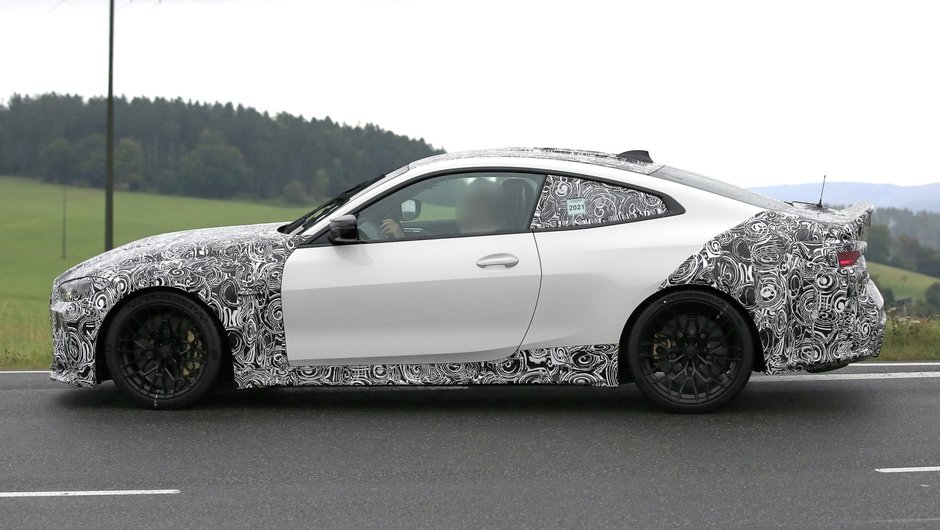 BMW M4 CSL - Poze spion